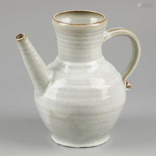 Willem Coenraad Brouwer (Leiderdorp 1877-1933), a glazed jug...
