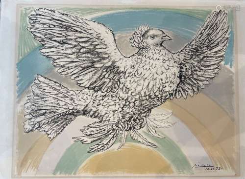 Pablo Picasso (Málaga 1881 - 1973 Mougins), L'oiseau.