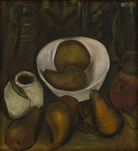 Henriëtte Pessers (Tilburg 1899 - 1986), Still life with coo...