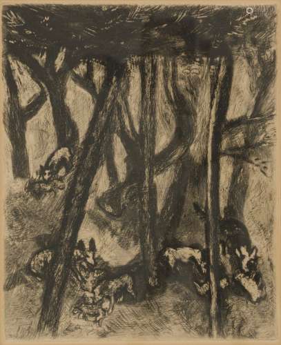 Marc Chagall (Liozna, Belarus 1887 - 1985, Saint Paul de Ven...