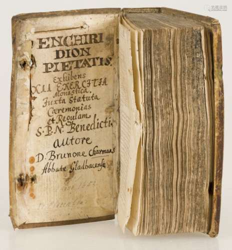 A manuscript containing the Regula Benedicti (Regels van Ben...