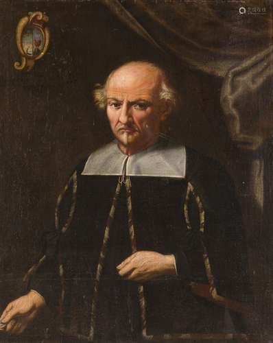 German School, 18th Century, Portrait of Paulus Nesius.