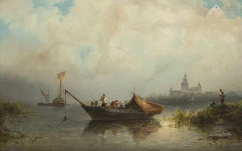 Nicolaas Riegen (Amsterdam 1827 - 1889), Eal fischers.