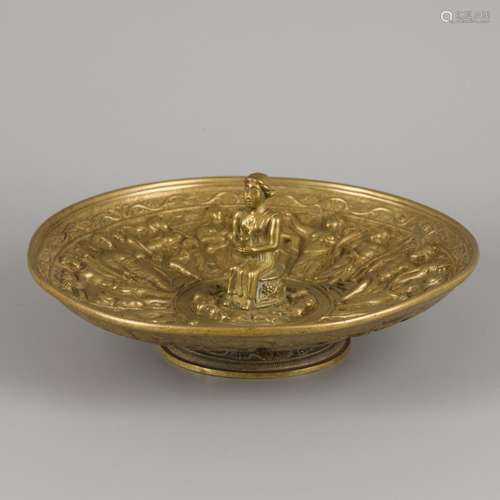 A bronze tazza with decor in high relief, France(?), ca. 190...