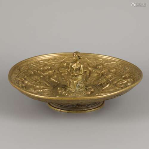 A bronze tazza with decor in high relief, France(?), ca. 190...