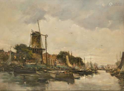 Piet in 't Hout (Den Haag 1879 - 1965), View of the 