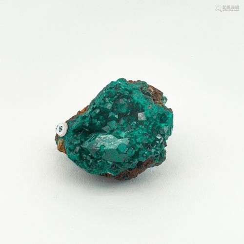 ENORME CRISTAL DIOPTASE RENEVILLE CONGO (9cm)