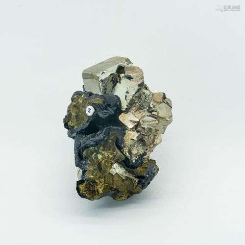 PYRITE ET BLENDE HUANZALA PEROU (15cm)