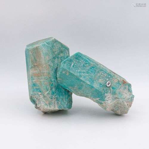 AMAZONITE ET QUARTZ PIKES PEAK COULEUR NATURELLE (23cm)REP