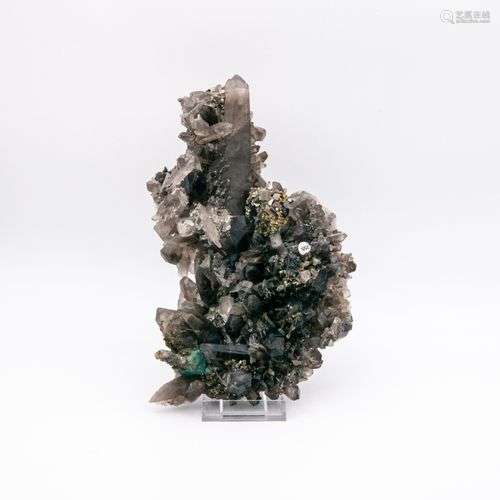 QUARTE BERTRANDITE FLUORINE KARA OBAN (25cm)