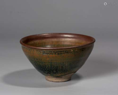 A Chinese Jianyao 'Hare's Fur' Tea Bowl,Southern