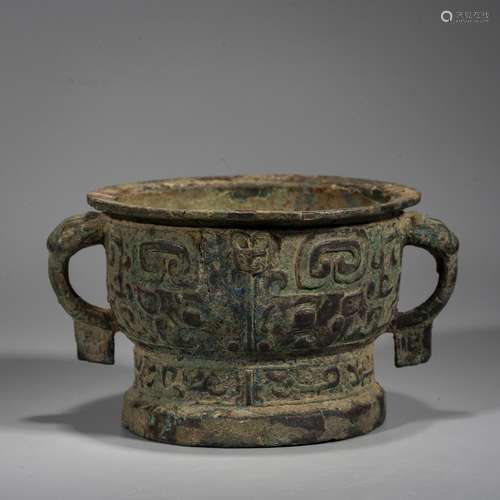 An Bronze Ritual Food Vessel,Western Zhou Dynasty