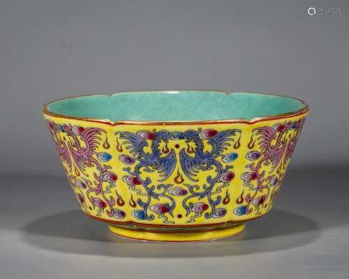 A Chinese Famille-Rose Bowl,Qing Dynasty
