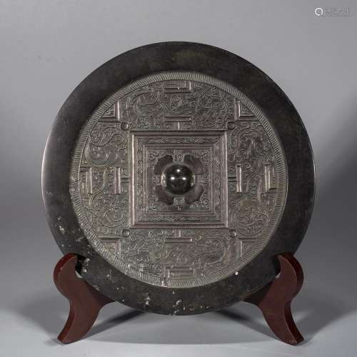 A Chinese Bronze Mirror,Western Han Dynasty