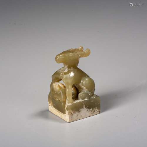 A Chinese Jade Seal,Han Dynasty