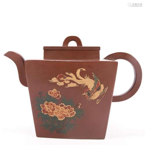 A Chinese Zisha Teapot