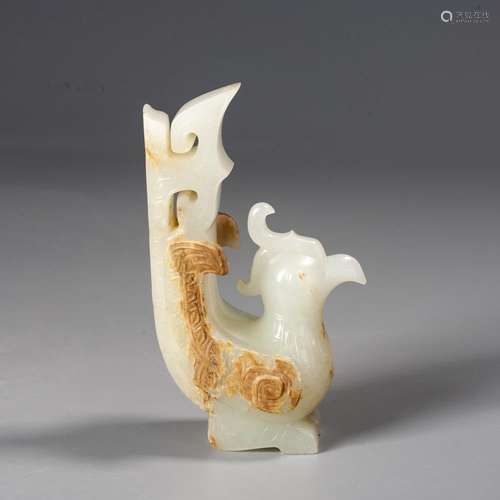 A Chinese Jade Auspicious Beast, Han Dynasty