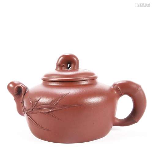 A Chinese Zisha Teapot