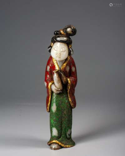 A Chinese Jade Human,Tang Dynasty
