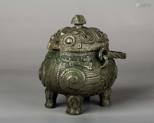 A Chinese Ti Liang Vessel,Western Zhou Dynasty