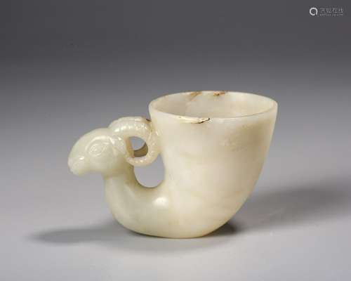 A Chinese Jade Cup,Han Dynasty