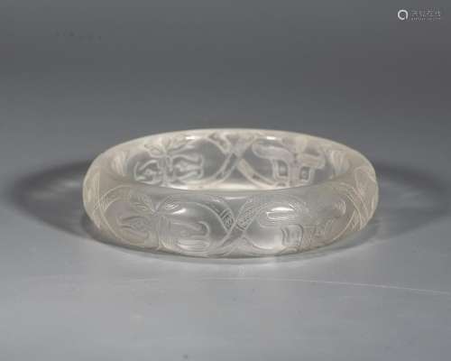 A Chinese Crystal Bracelet,Western Han Dynasty