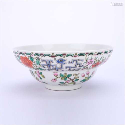 A Chinese Doucai Bowl,Qing Dynasty