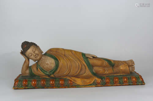 Reclining Buddha in Tangshan color