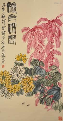 Qi Baishi Autumn Colors and Sounds