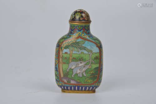 Cloisonné Snuff Bottles