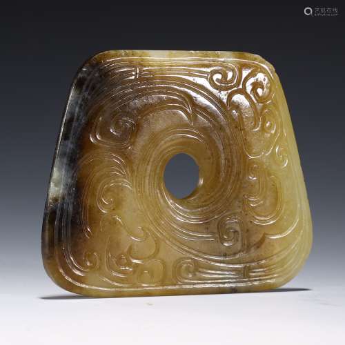 Ancient square jade coins