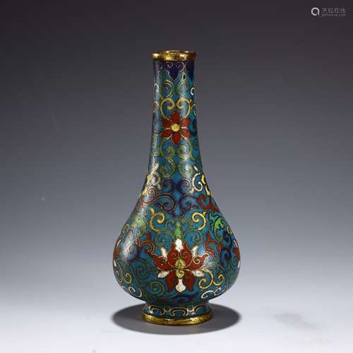 Cloisonne vase