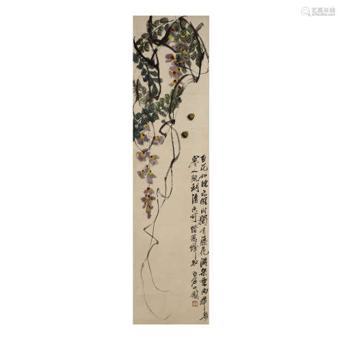 Paper paint Qi Baishi: Flowers