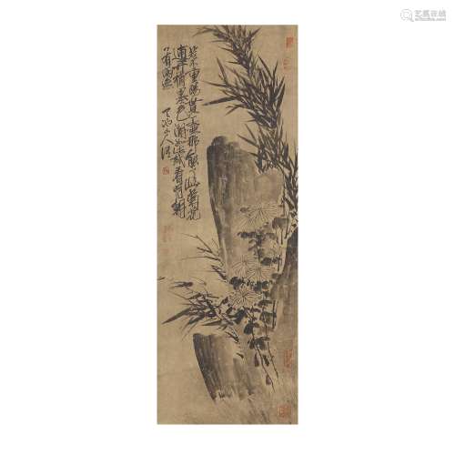 Xu Wei: Chrysanthemum and bamboo