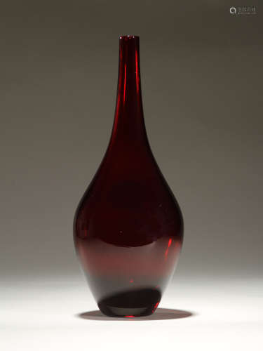 Qing Dynasty Gemstone red bile flask