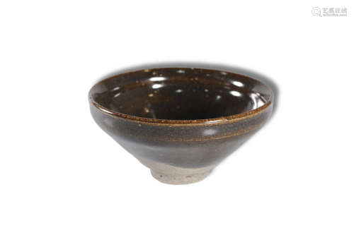 A Black Glazed Porcelain Tea Bowl