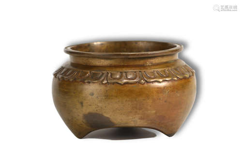 A Bronze Incense Burner