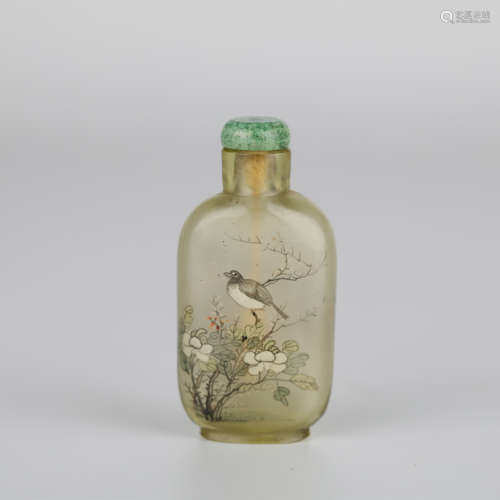 19th,Glass snuff bottle