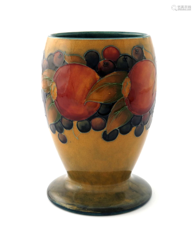 William Moorcroft, a Pomegranate vase, c