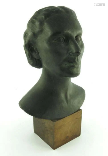 British School, mid 20th Century, a bust