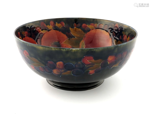 William Moorcroft, a Pomegranate bowl, c