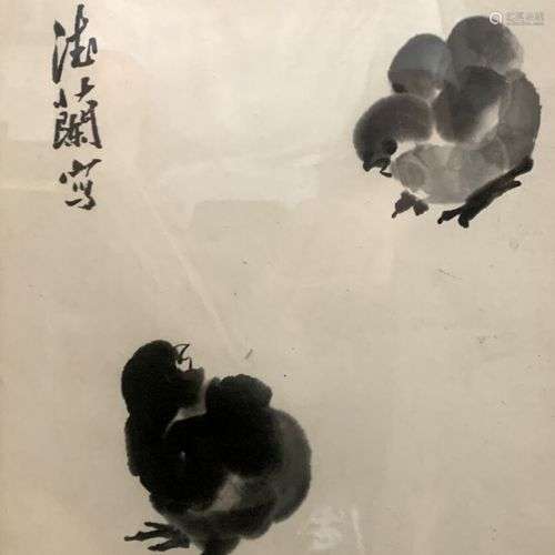 QI Baishi (1864-1957), d'après