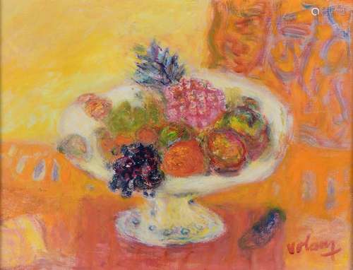 Vo LANG dit Jean VOLANG (Vietnam, 1921-2005).Nature morte à ...