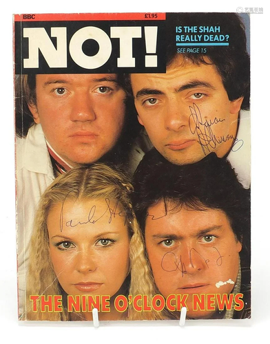 Vintage Not! magazine with signatures including Rowan