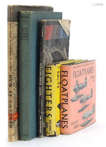 Five military interest books including Roof Over