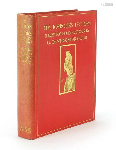 Mr Jorrocks Lectors with illustrations in colour,