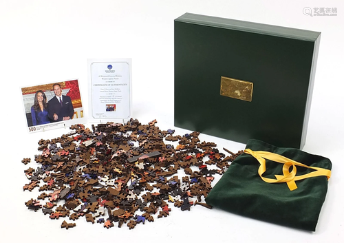 Wentworth Wooden Puzzle of Prince William and Kate