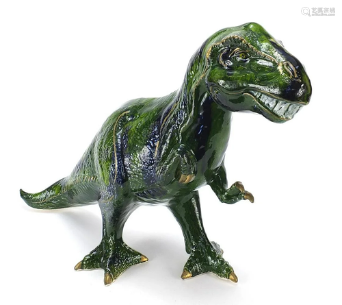 Anita Harris studio pottery dinosaur, 31.5cm high