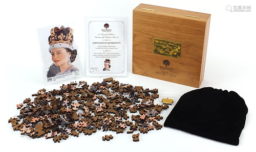 Wentworth Wooden Puzzle of Queen Elizabeth II limited