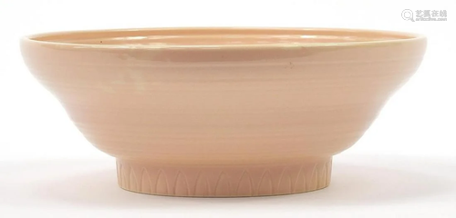 Susie Cooper, Art Deco pottery bowl, 30.5cm in diameter